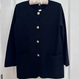 JCrew Giselle Sweater - Blazer Dark Navy